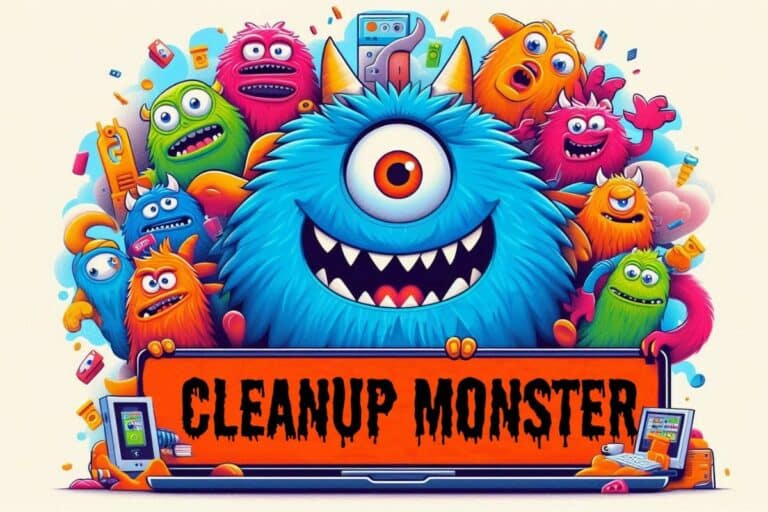 cleanup monster tuto